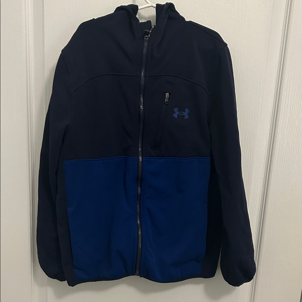 Under Armour Kids' Navy and Blue Performance Jacket
